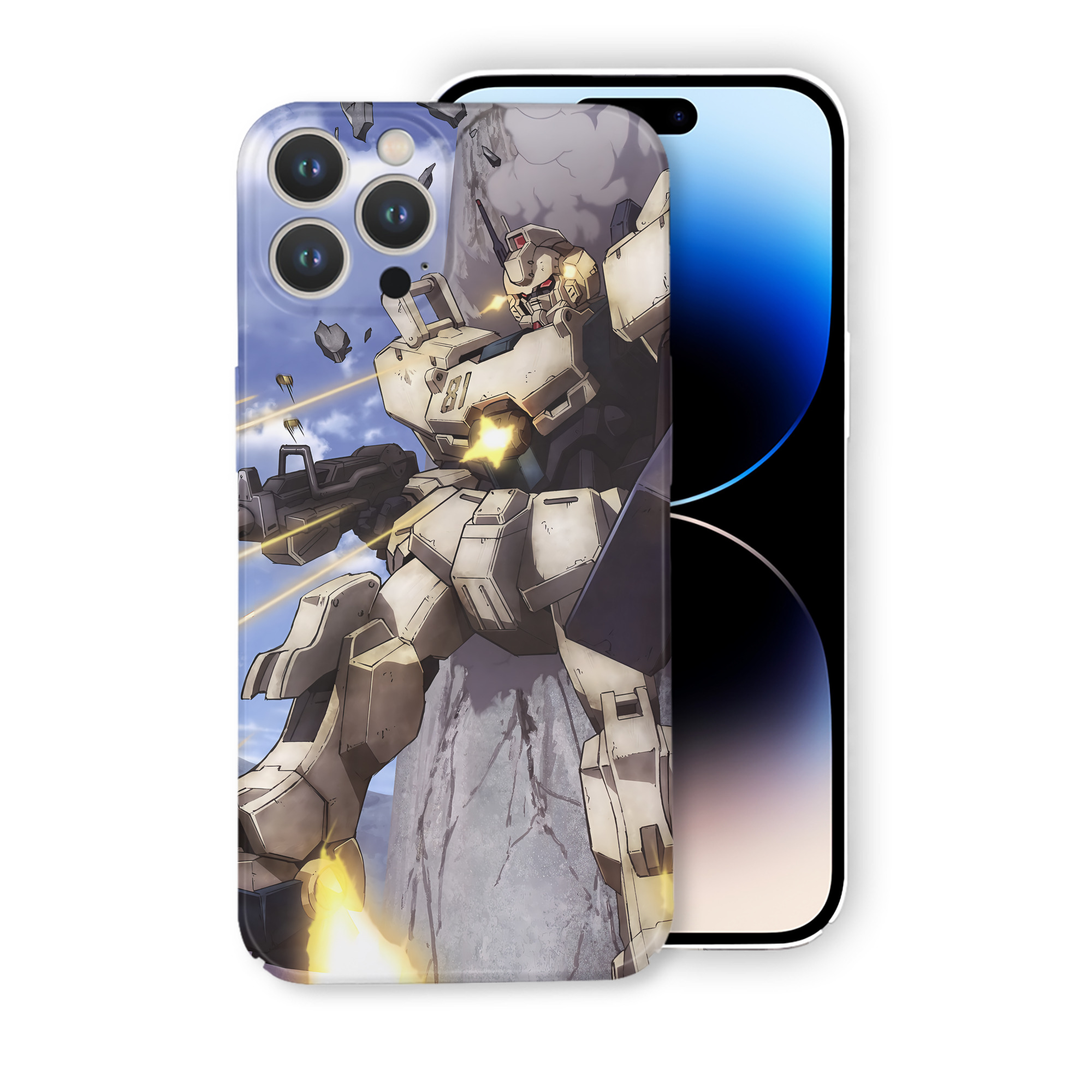 （画像用） 機動戦士ガンダム Mobile Suit Gundam 【iPhone 14シリーズ対応】ハードケース